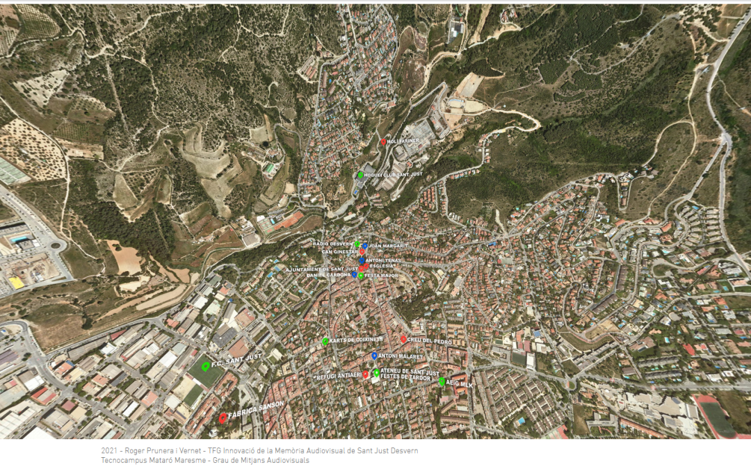 Innovació de la memòria audiovisual de Sant Just Desvern