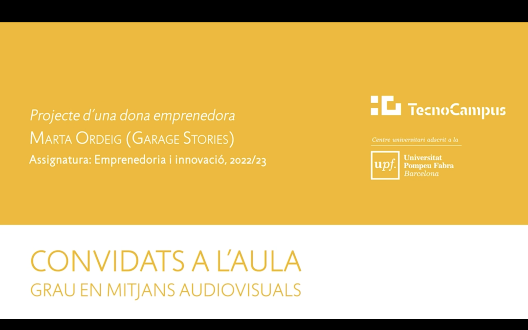 Convidats a l’aula – Marta Ordeig