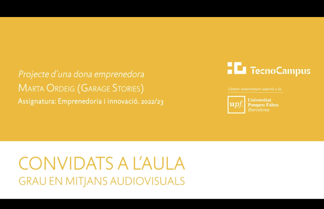 Convidats a l’aula – Marta Ordeig