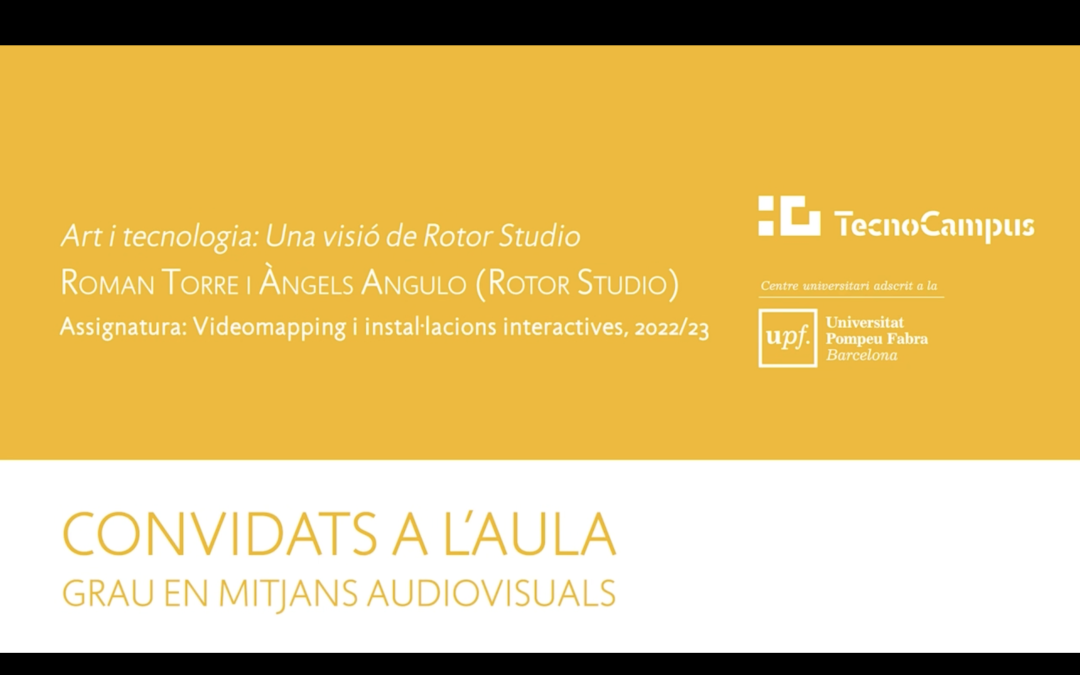 Convidats a l’aula – Roman Torre i Àngels Angulo